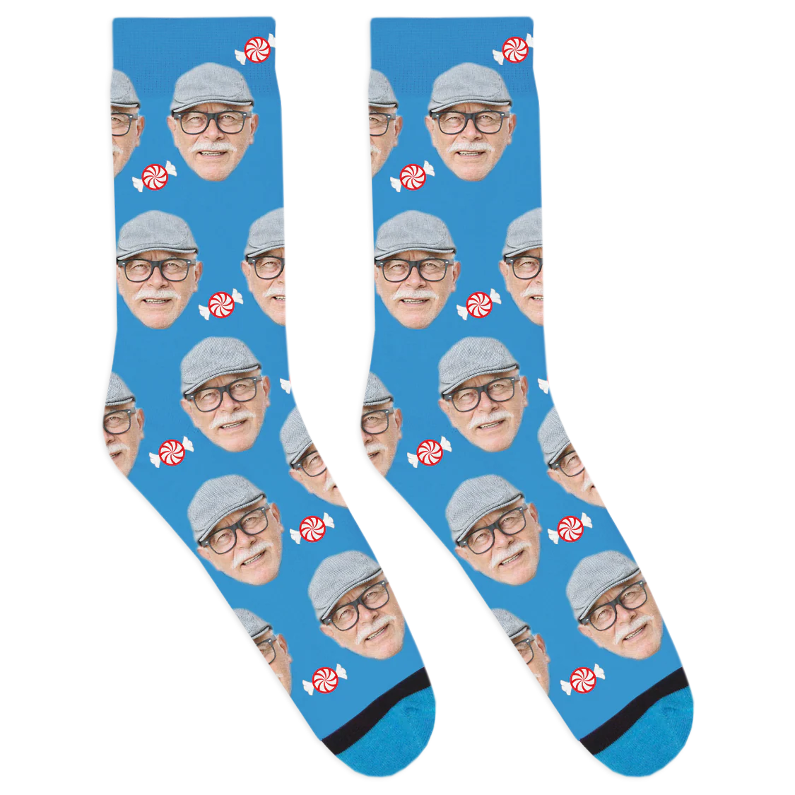 Custom Christmas Candy Socks - Image 3