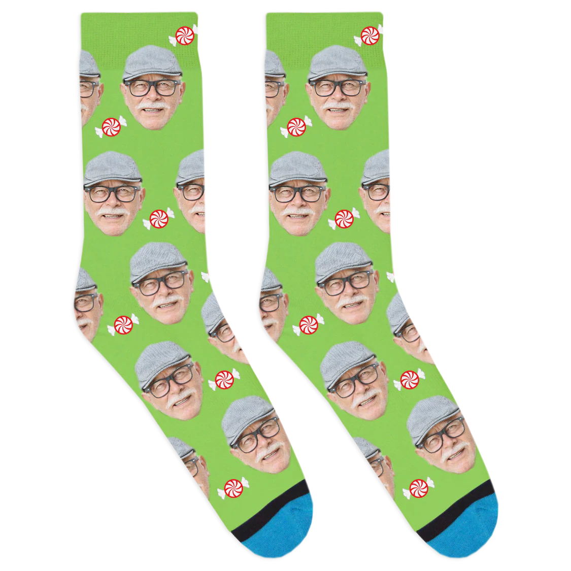 Custom Christmas Candy Socks - Image 4