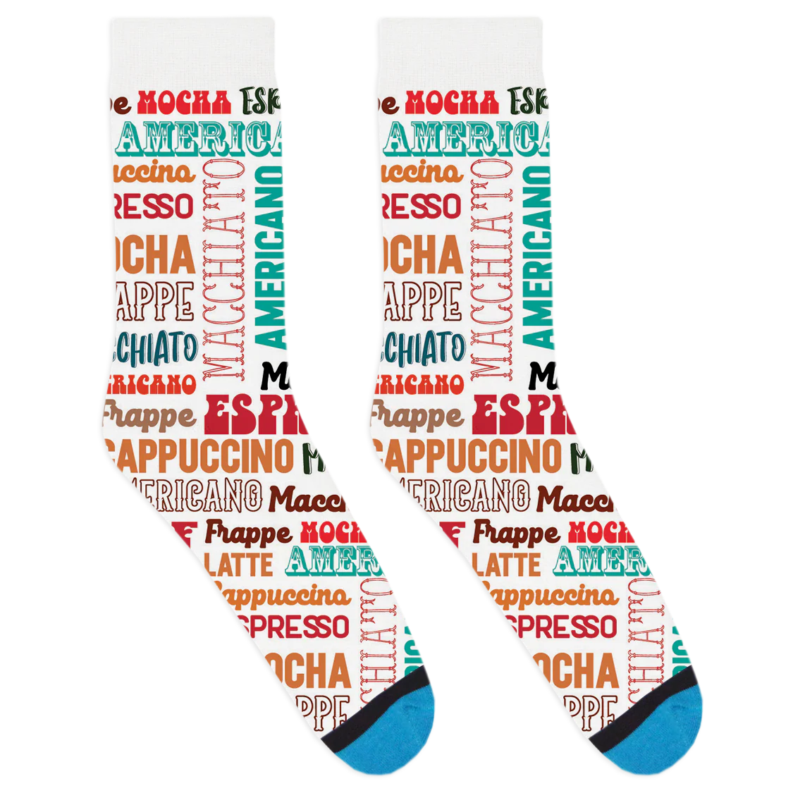 Coffee Types Socks - Image 2