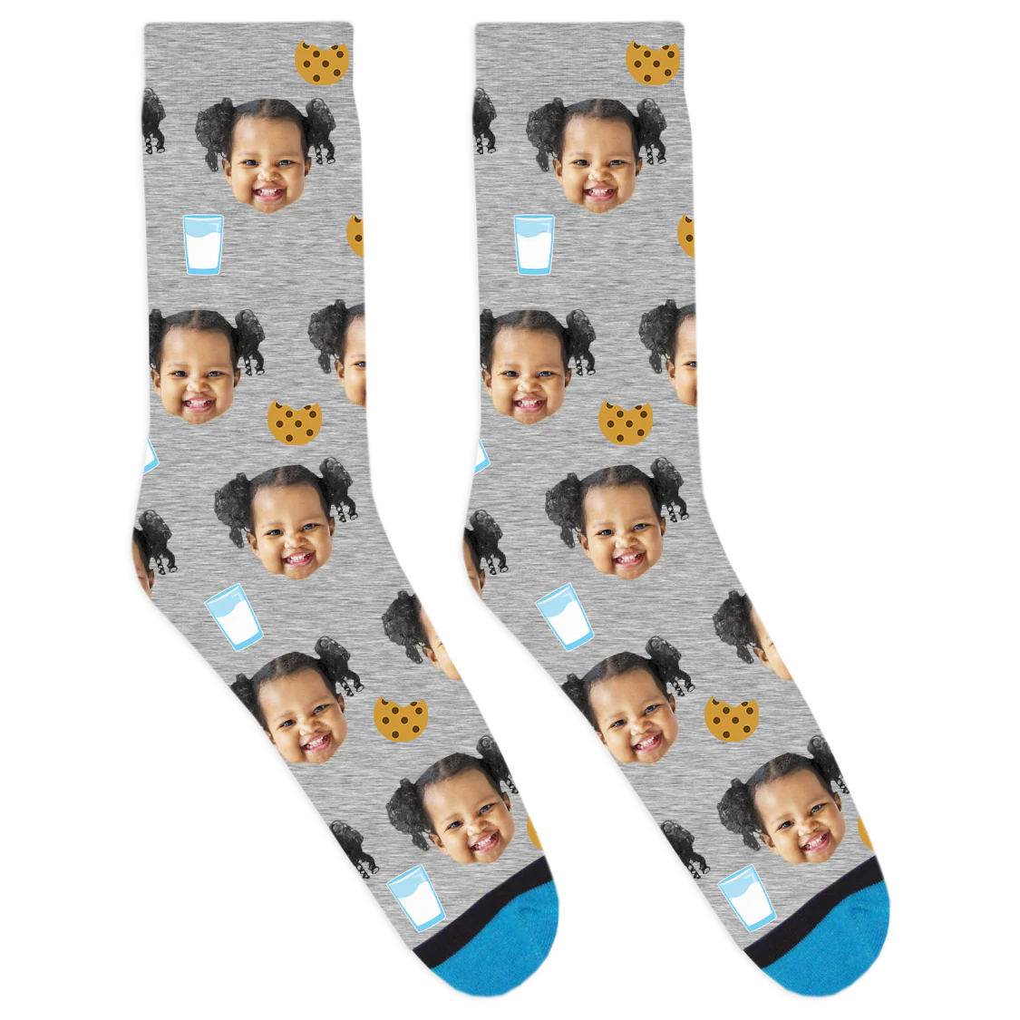Custom Cookies and Milk Socks - Image 4