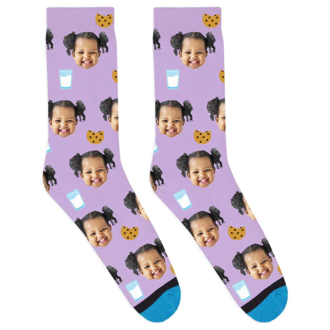 Custom Cookies and Milk Socks - Image 5