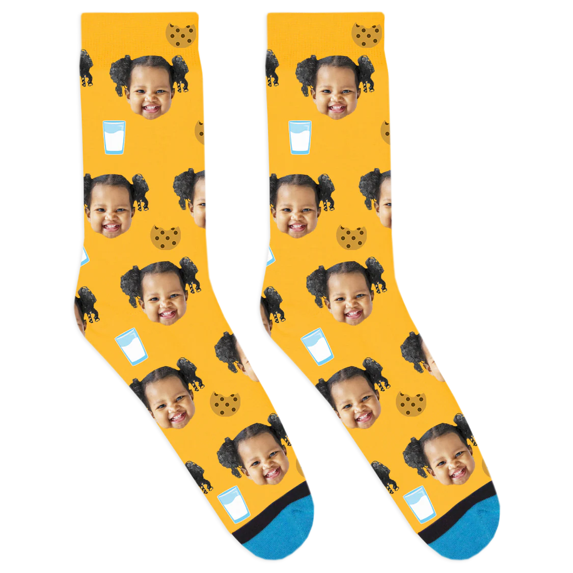 Custom Cookies and Milk Socks - Image 6