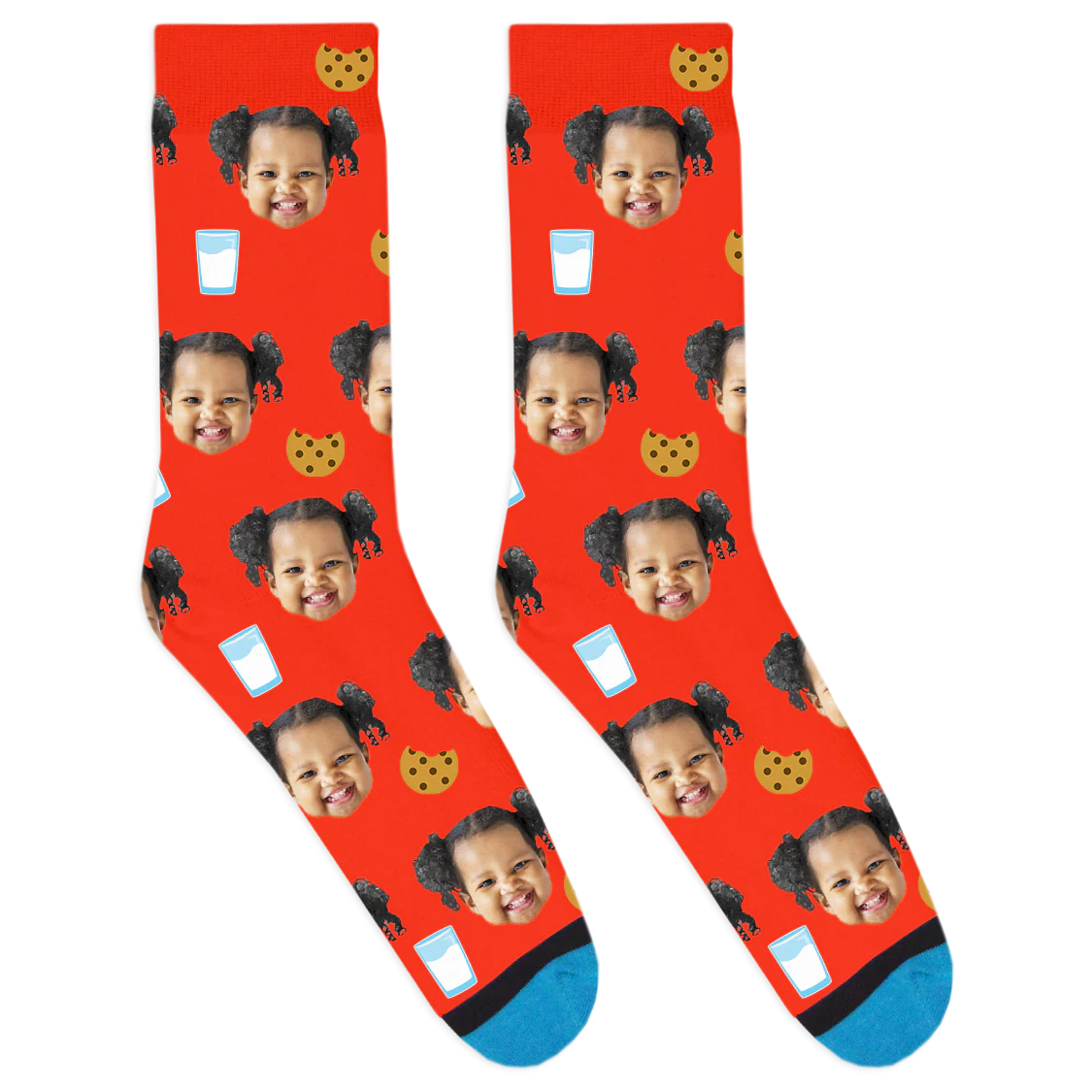 Custom Cookies and Milk Socks - Image 9