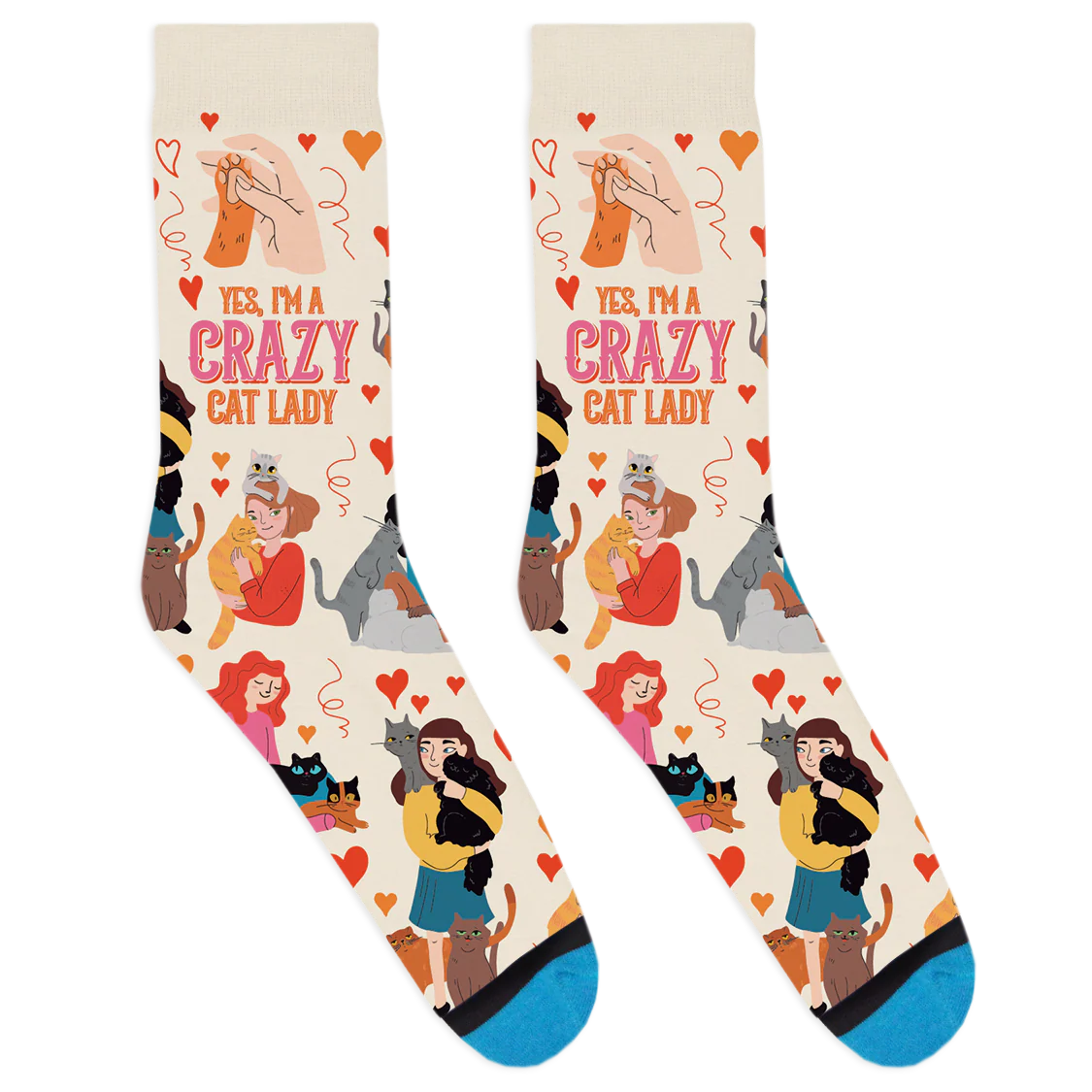 Crazy Cat Lady Socks - Image 2