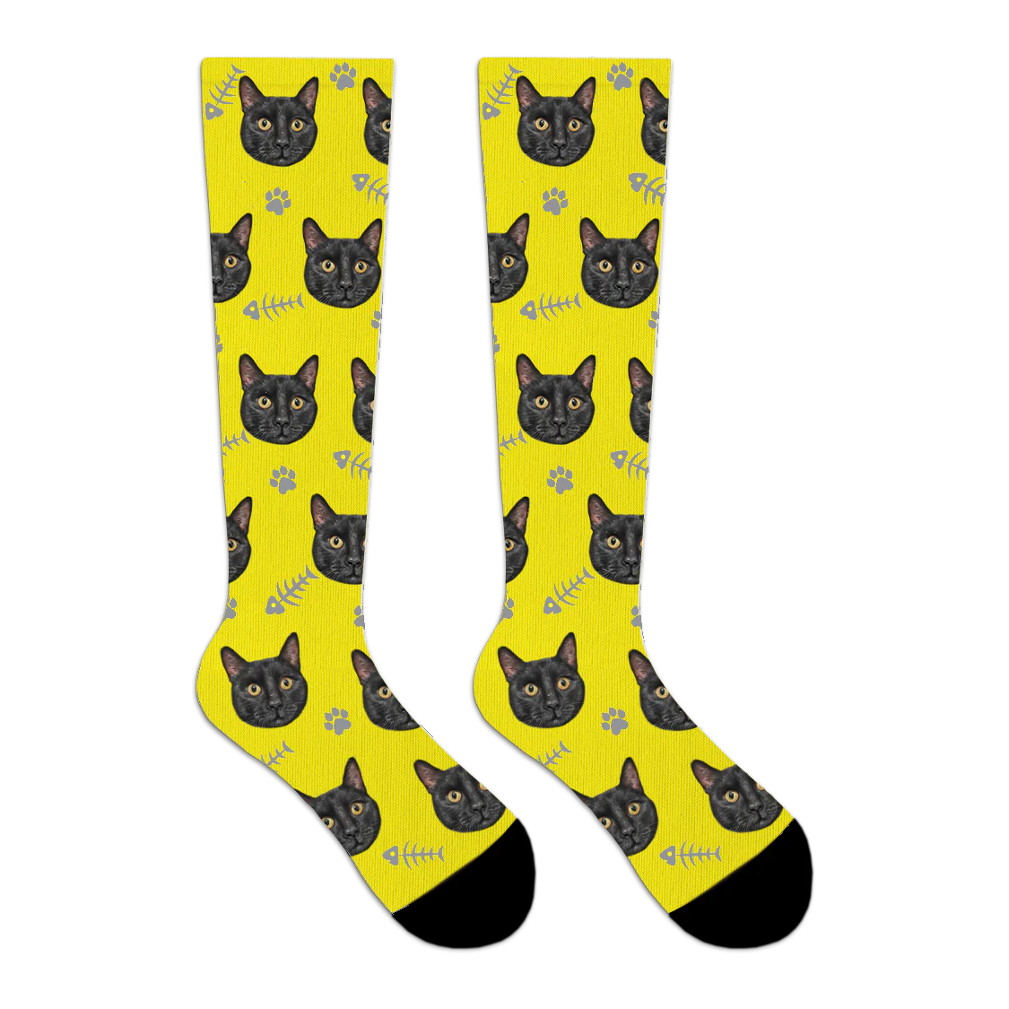 Custom Cat Compression Socks - Image 10
