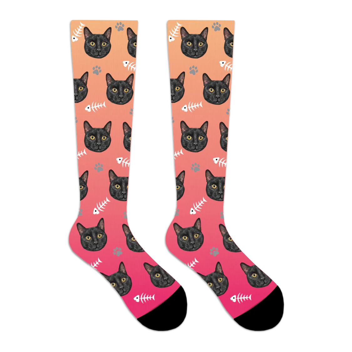 Custom Cat Compression Socks - Image 18