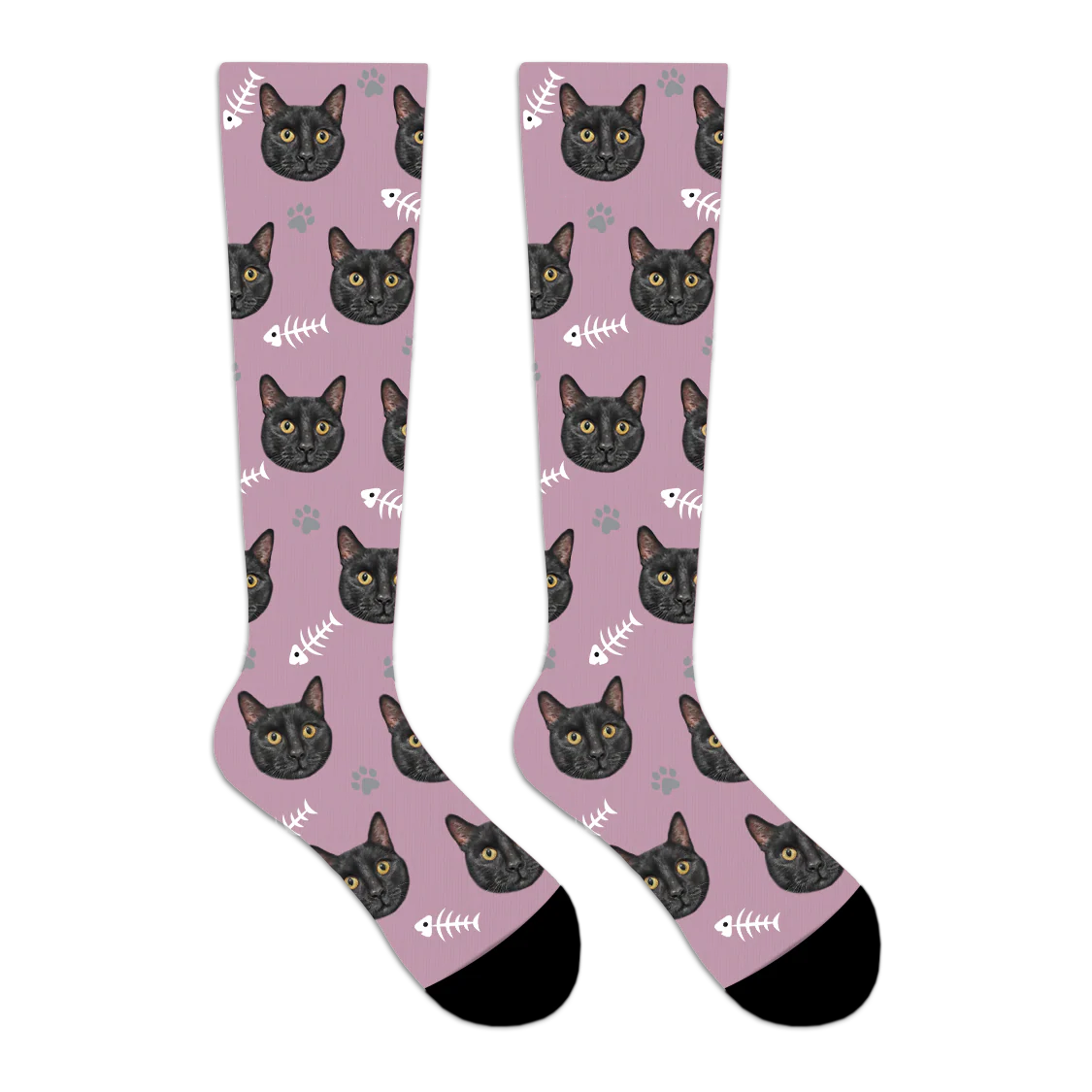 Custom Cat Compression Socks - Image 19