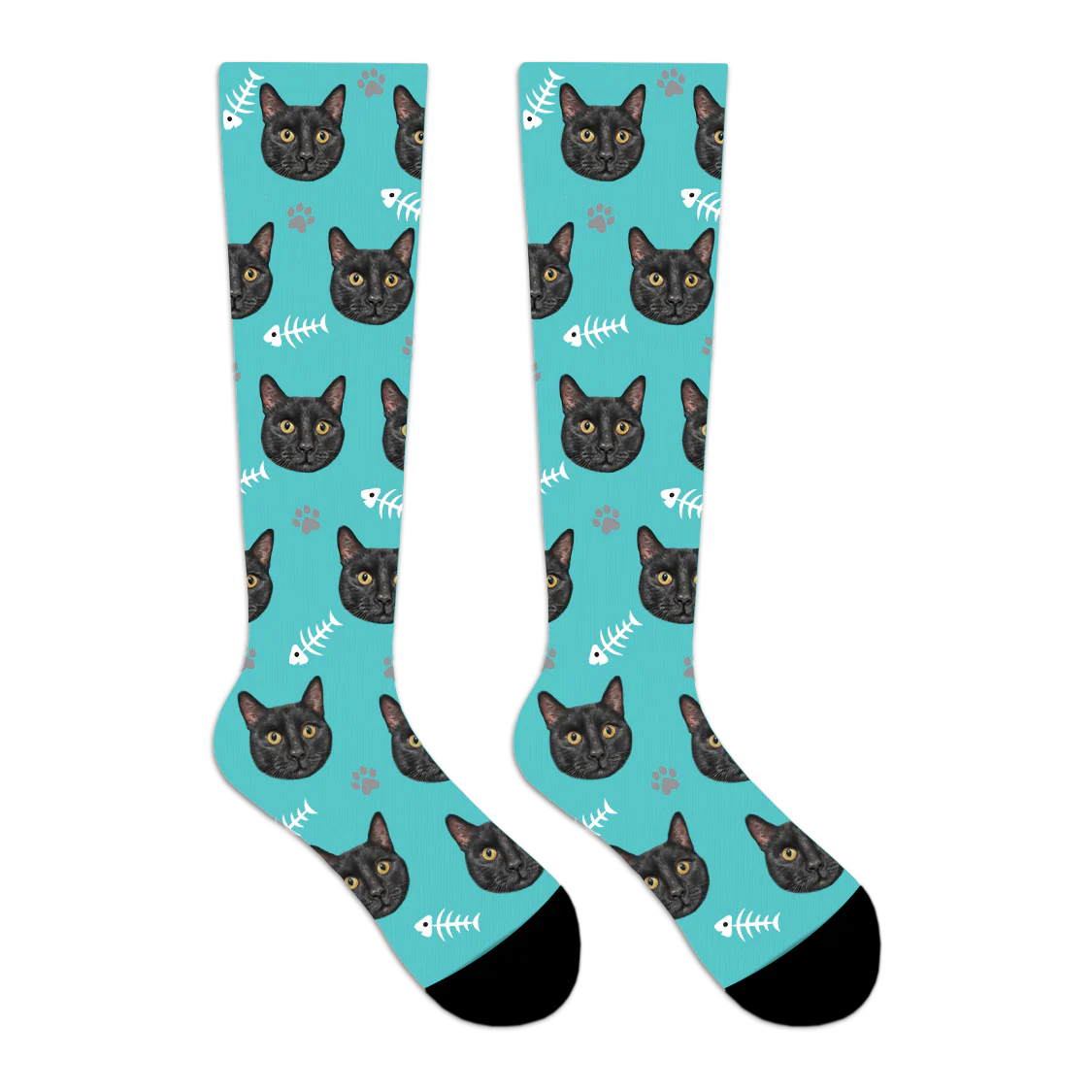 Custom Cat Compression Socks - Image 20