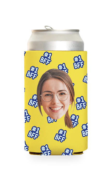 Custom #1 BFF Can Cooler