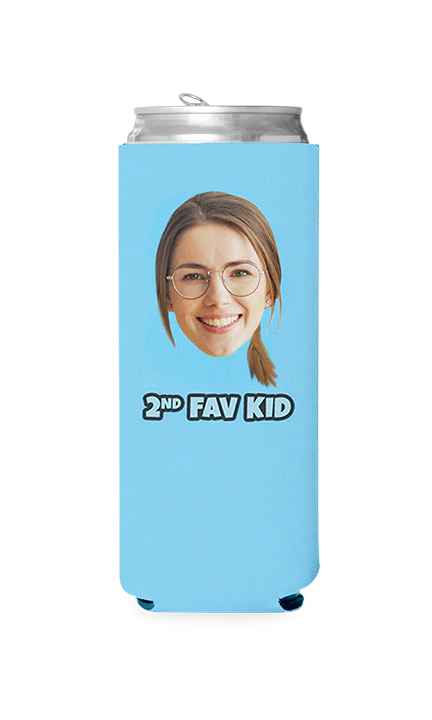 Custom 2nd Fav Kid Can Cooler - Image 2