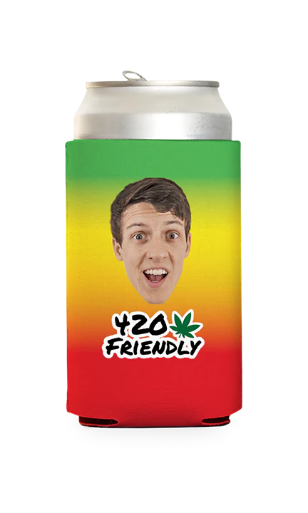 Custom 420 Friendly Can Cooler