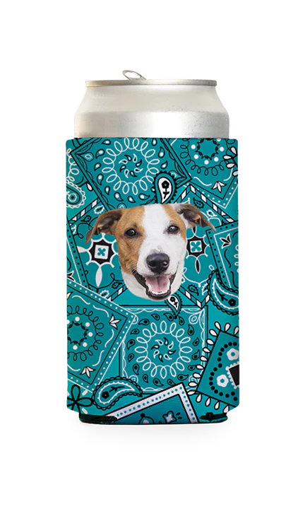 Custom Bandana Can Cooler