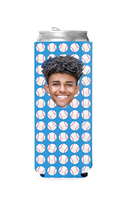 Custom Baseball Can Cooler - Image 2
