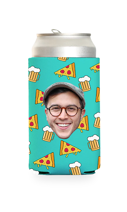 Custom Beer and Pizza Can Cooler - Image 19