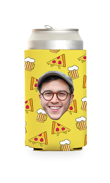Custom Beer and Pizza Can Cooler - Image 20