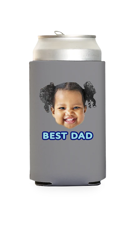 Custom Best Dad Can Cooler