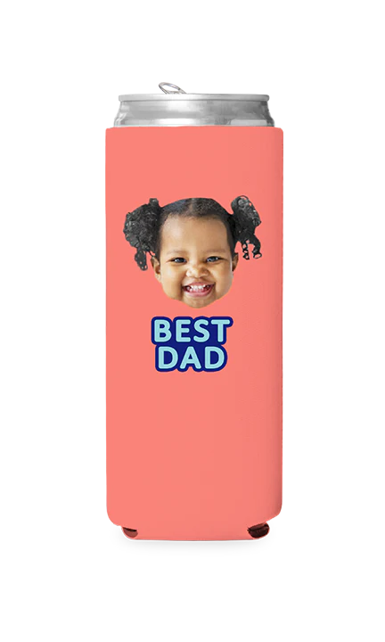 Custom Best Dad Can Cooler - Image 3