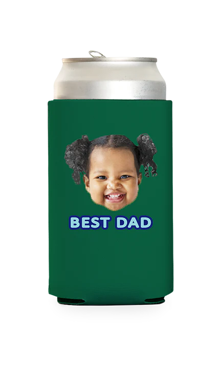 Custom Best Dad Can Cooler - Image 4