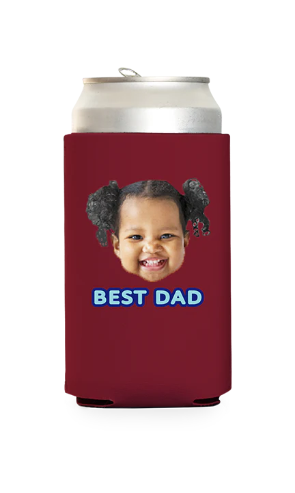 Custom Best Dad Can Cooler - Image 6