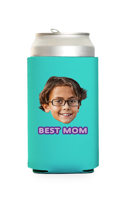 Custom Best Mom Can Cooler