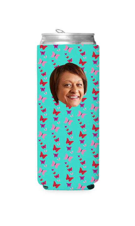 Custom Butterflies Can Cooler - Image 16