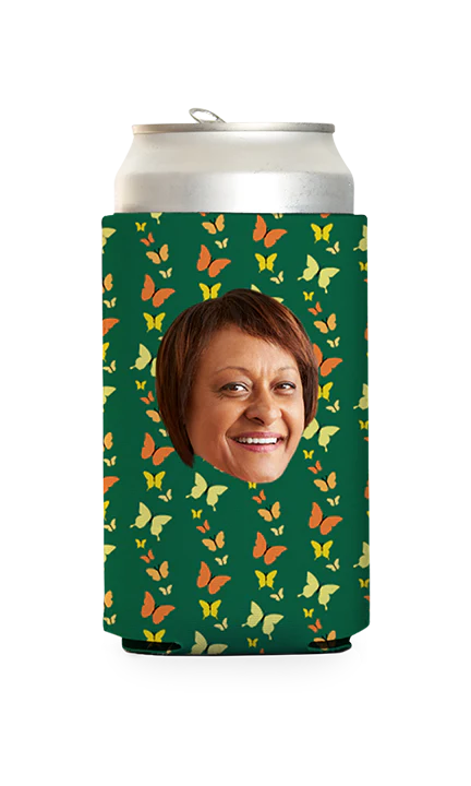 Custom Butterflies Can Cooler - Image 3