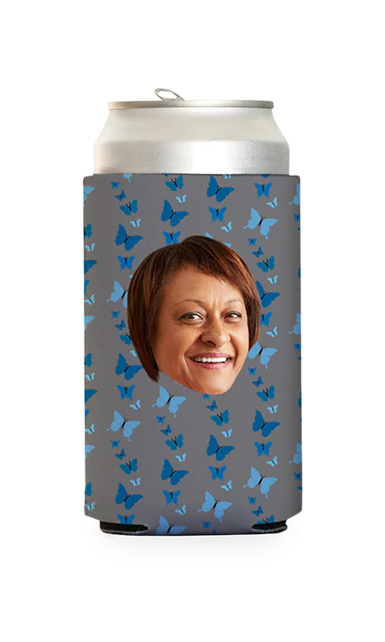 Custom Butterflies Can Cooler - Image 7