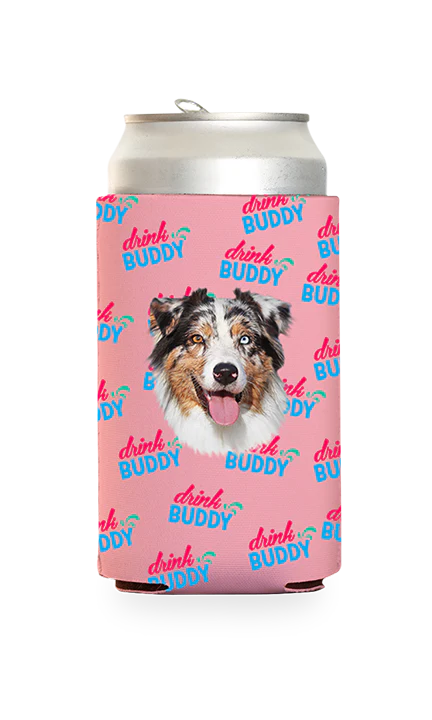 Custom Drink Buddy Logo Can Cooler