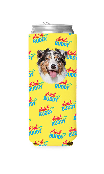 Custom Drink Buddy Logo Can Cooler - Image 11