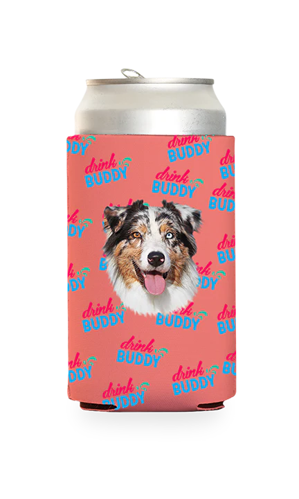 Custom Drink Buddy Logo Can Cooler - Image 12