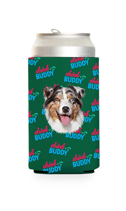 Custom Drink Buddy Logo Can Cooler - Image 13