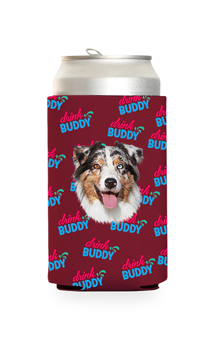 Custom Drink Buddy Logo Can Cooler - Image 14