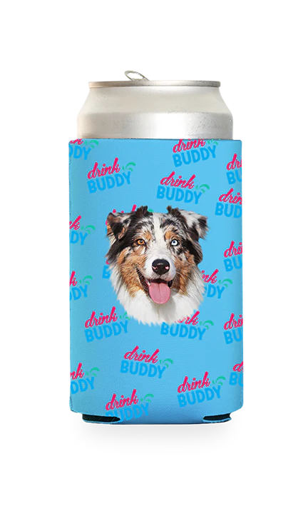 Custom Drink Buddy Logo Can Cooler - Image 16