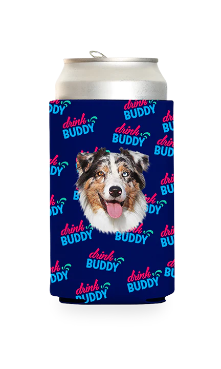Custom Drink Buddy Logo Can Cooler - Image 17