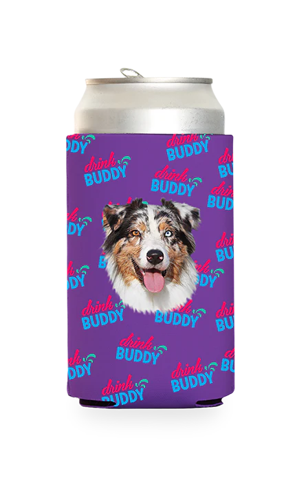 Custom Drink Buddy Logo Can Cooler - Image 18