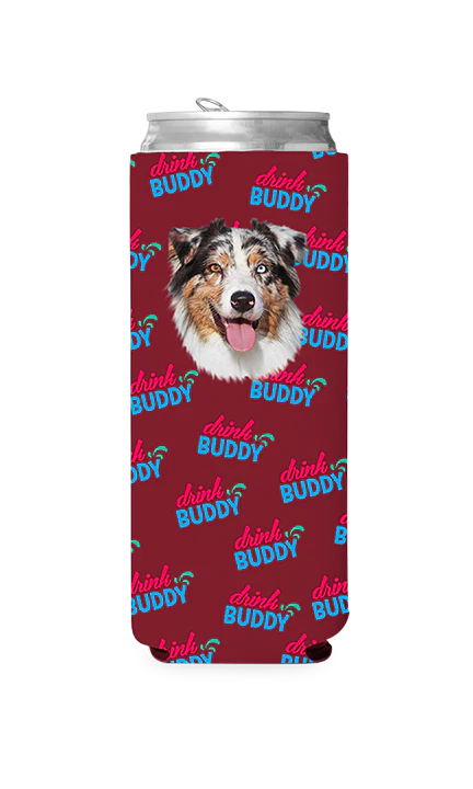 Custom Drink Buddy Logo Can Cooler - Image 4