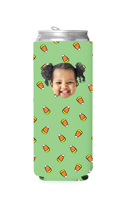 Custom Candy Corn Can Cooler - Image 3