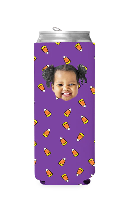 Custom Candy Corn Can Cooler - Image 5