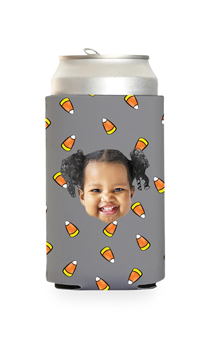 Custom Candy Corn Can Cooler - Image 6