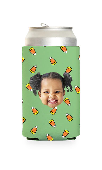Custom Candy Corn Can Cooler - Image 7