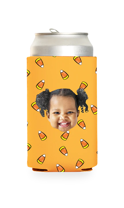 Custom Candy Corn Can Cooler - Image 8