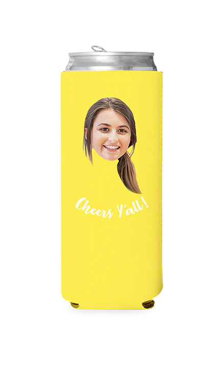 Custom Cheers Y'all Can Cooler - Image 11