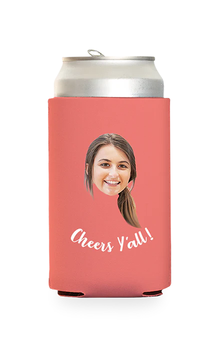 Custom Cheers Y'all Can Cooler - Image 12