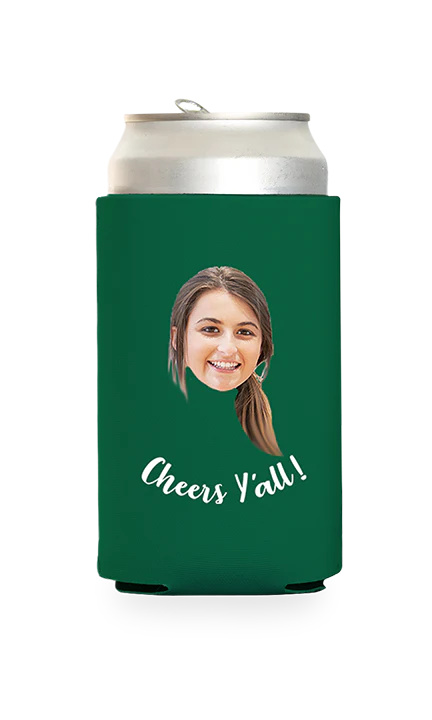Custom Cheers Y'all Can Cooler - Image 13