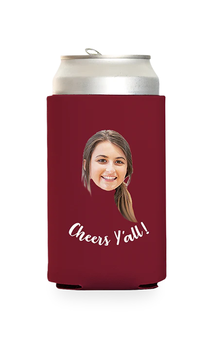 Custom Cheers Y'all Can Cooler - Image 14