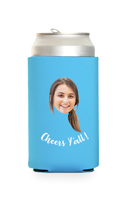 Custom Cheers Y'all Can Cooler - Image 16