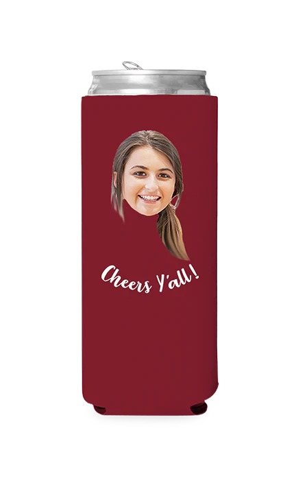 Custom Cheers Y'all Can Cooler - Image 4