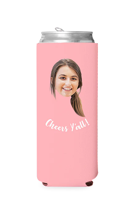 Custom Cheers Y'all Can Cooler - Image 8