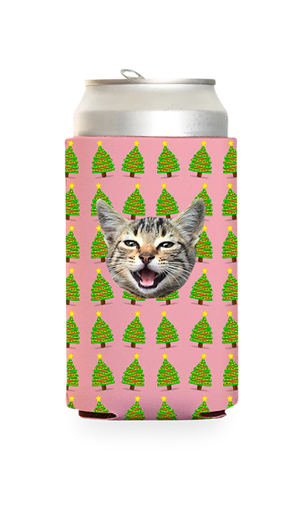 Custom Christmas Trees Can Cooler - Image 17