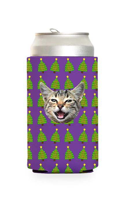 Custom Christmas Trees Can Cooler - Image 18